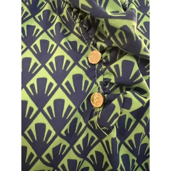 MUDPIE DRESS y2k art. deco design SIZE SMALL - Picture 6 of 9